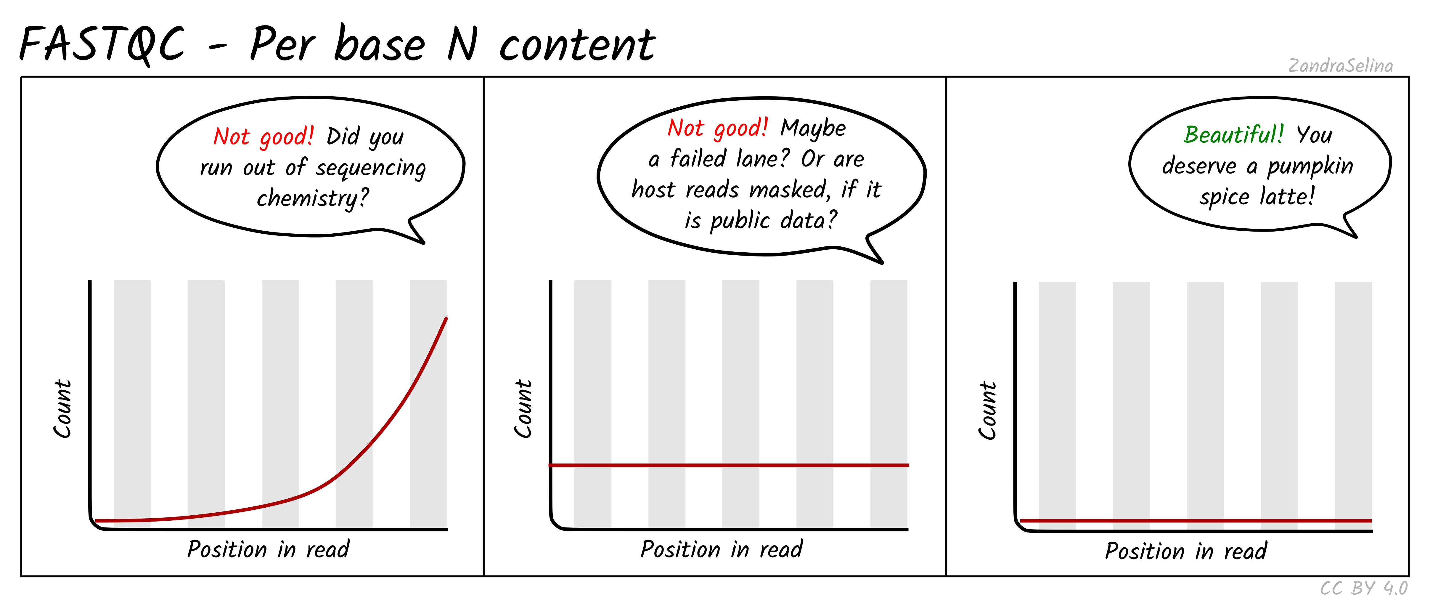 Per base N content plot